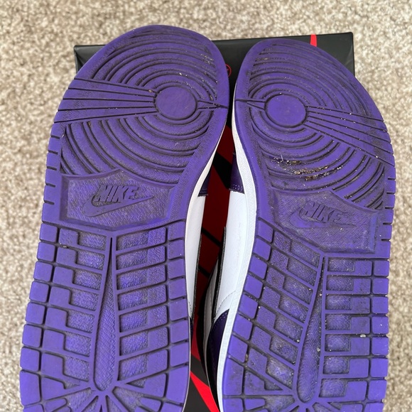 Size 10.5 - Nike Air Jordan 1 Retro High OG Court Purple 2.0 2020 - Picture 6 of 6